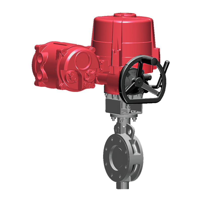 วาล์วปีกผีเสื้อแบบปิดผนึกแข็งไฟฟ้า