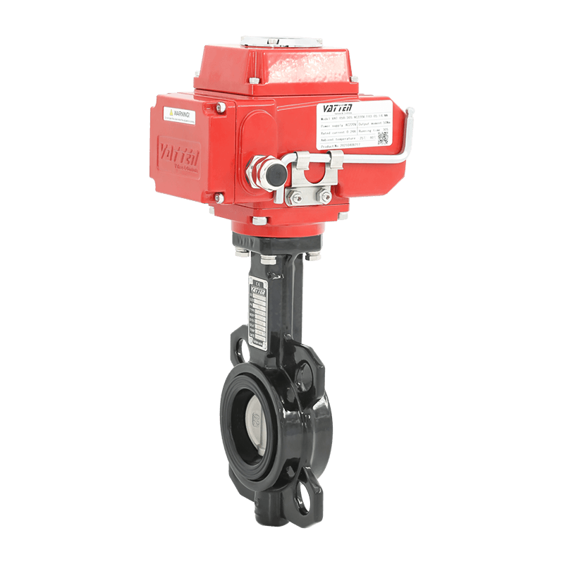 วาล์วผีเสื้อเวเฟอร์ไฟฟ้า