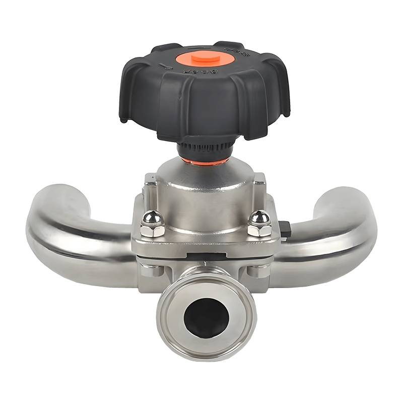 วาล์วไดอะแฟรมสุขาภิบาลแบบแมนนวล