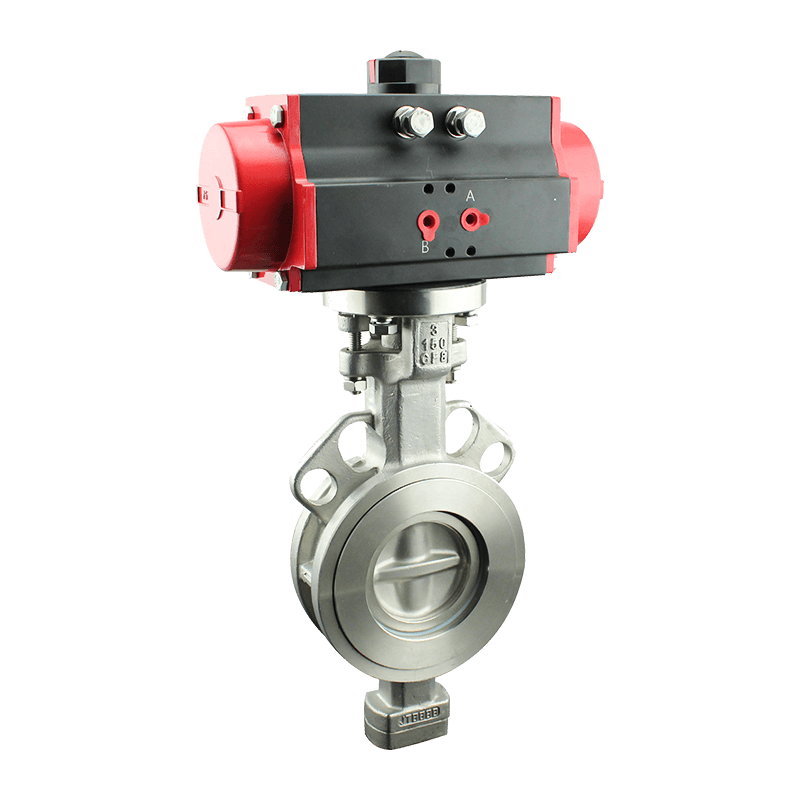 นิวเมติกวาล์วผีเสื้อซีลแข็ง